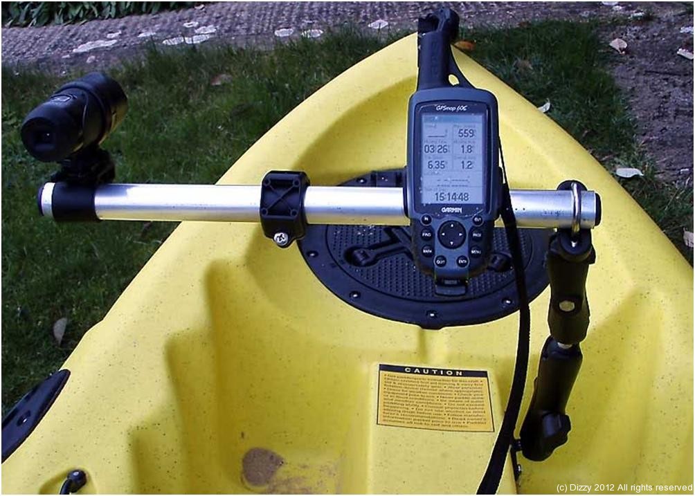 DIY Generic Accessory Arm : Dizzyfish Kayak Fishing
