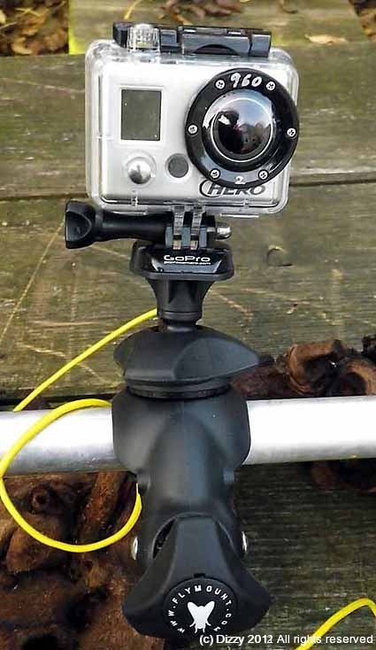 Flymount with GoPro quick release