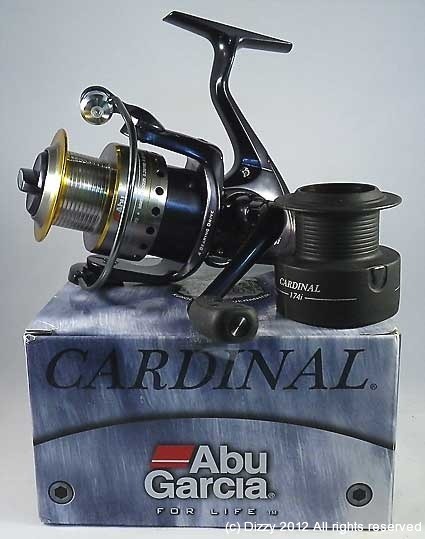 ABU Cardinal 174SWi reel and spare spool for around £40