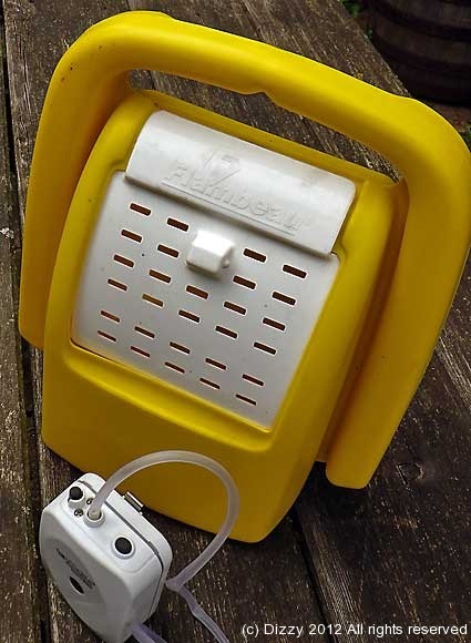 The flambeau bait bucket and live bait pump