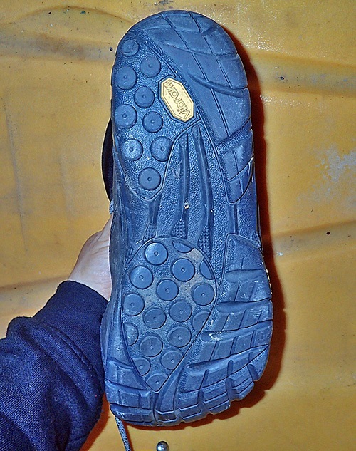 The Gradient's Vibram sole is grippy and tough